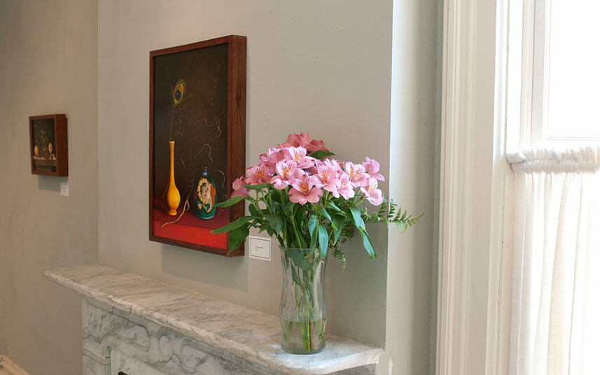 Mantle and Flowers